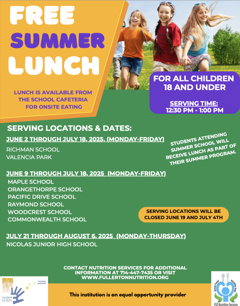  summer meals 2025